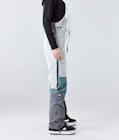 Montec Fawk W 2020 Kalhoty na Snowboard Dámské Light Grey/Atlantic/Light Pearl
