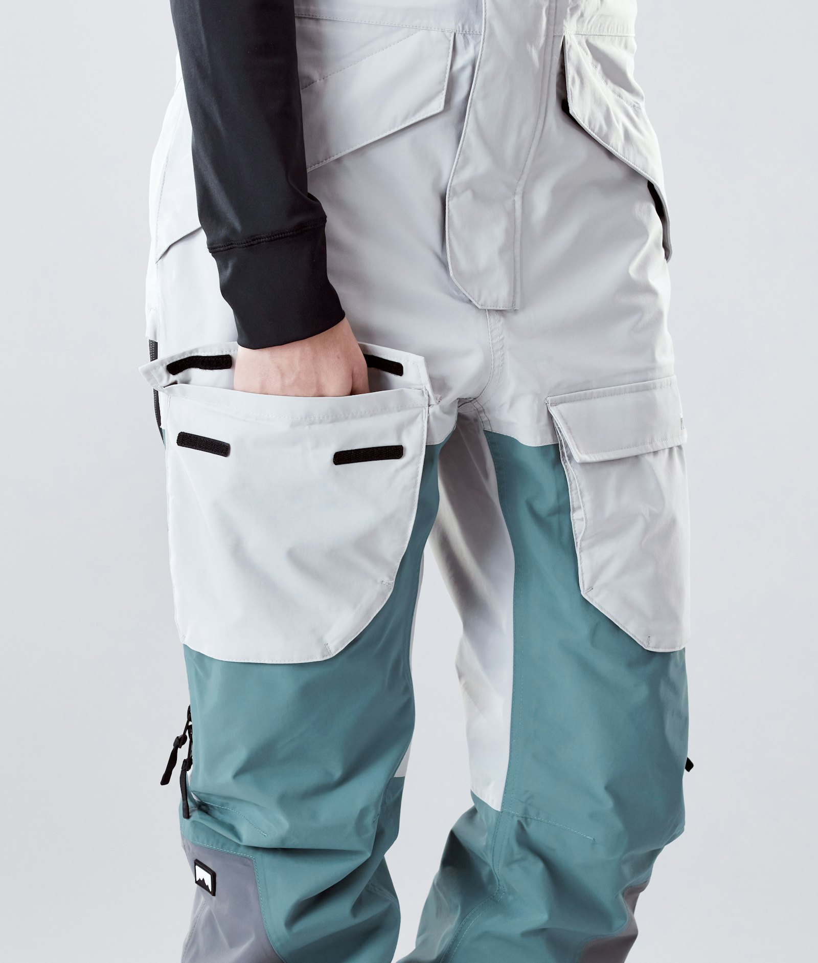 Fawk W 2020 Pantalones Snowboard Mujer Light Grey/Atlantic/Light Pearl