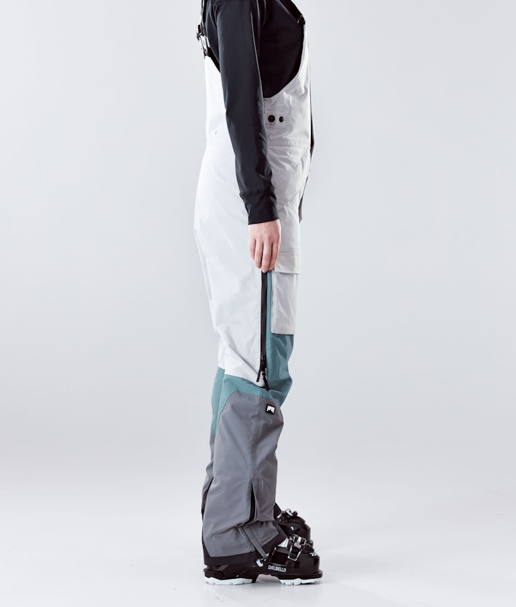Fawk W 2020 Pantalones Esquí Mujer Light Grey/Atlantic/Light Pearl, Imagen 2 de 6