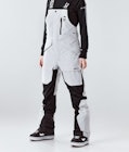 Fawk W 2020 Snowboard Pants Women Light Grey/Black Renewed