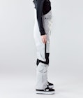 Fawk W 2020 Kalhoty na Snowboard Dámské Light Grey/Black, Obrázek 2 z 6
