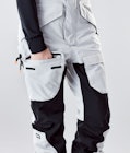 Montec Fawk W 2020 Pantalon de Snowboard Femme Light Grey/Black, Image 6 sur 6
