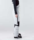 Fawk W 2020 Pantalon de Ski Femme Light Grey/Black, Image 2 sur 6