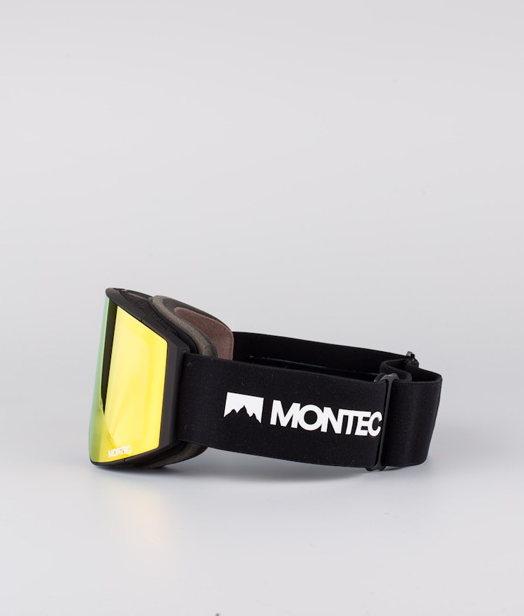 Montec Scope 2020 Medium Skibrille Black/Ruby Red