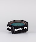 Montec Scope 2020 Medium Skibriller Black/Ruby Red