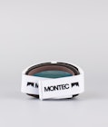 Montec Scope 2020 Medium Skibriller White/Ruby Red