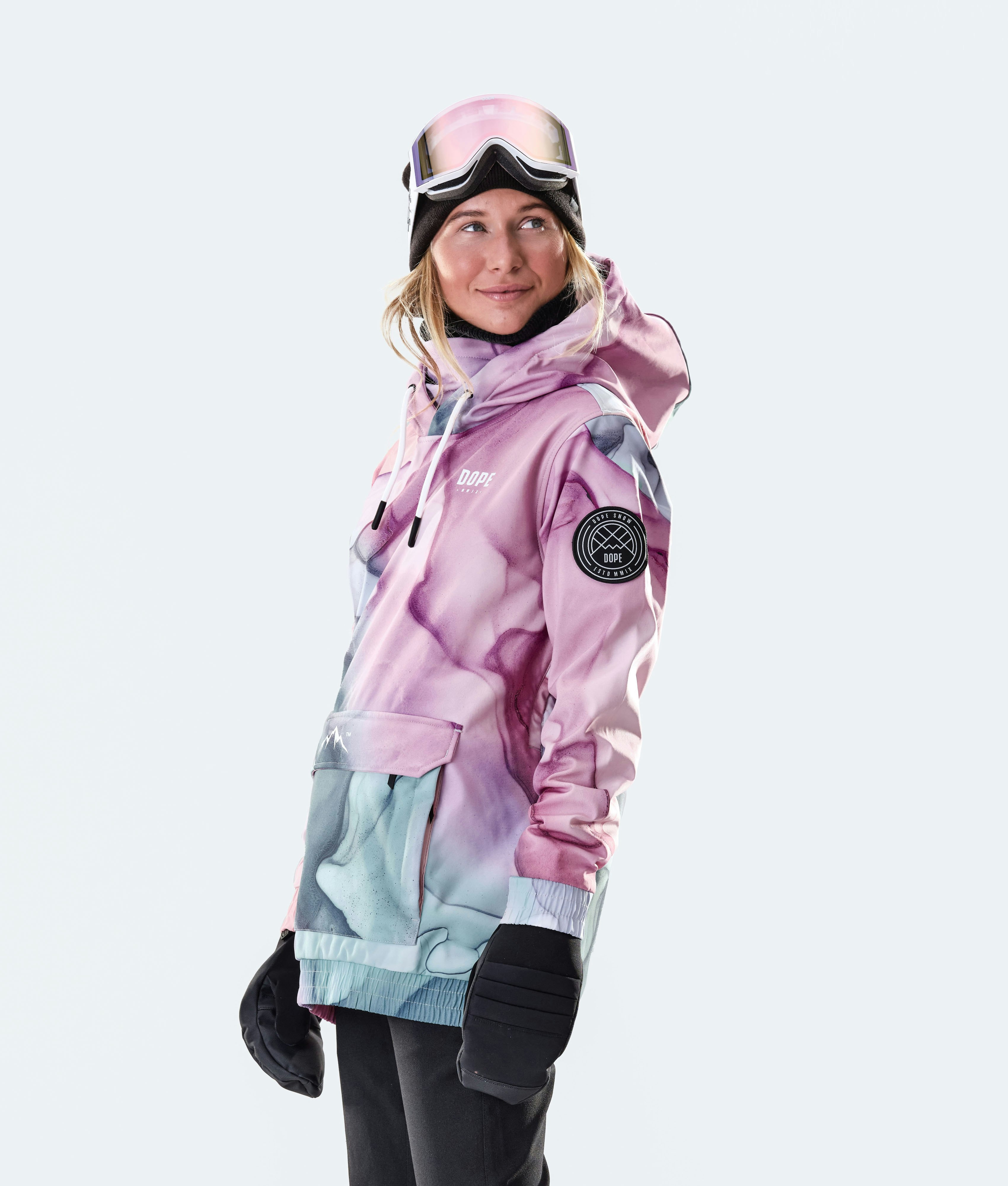 Dope Wylie W 10k Snowboard Jacket Women Capital Mirage Dopesnow
