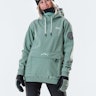 Dope Wylie W 10k Snowboard Jacket Women Faded Green
