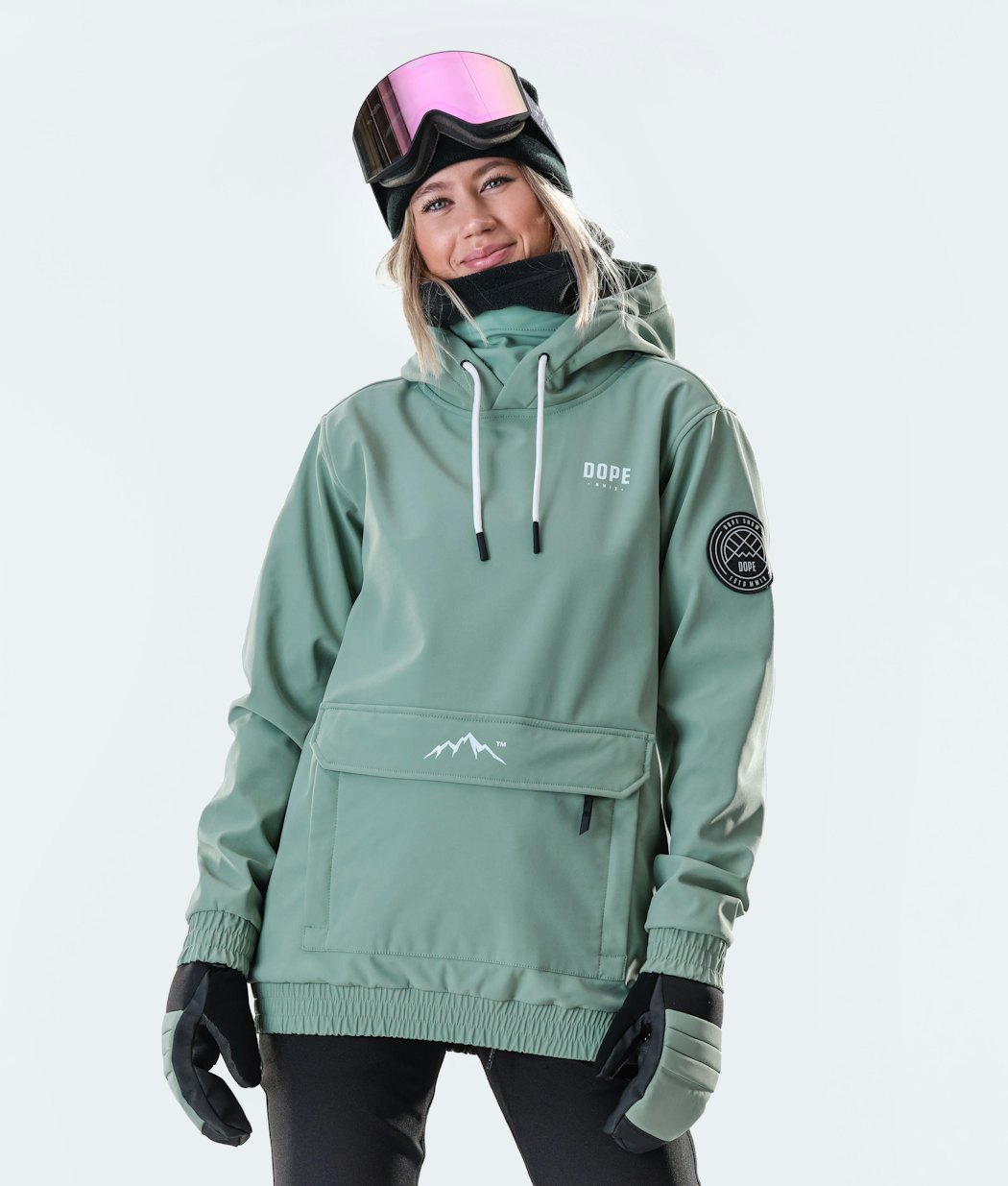 Dope Wylie W 10k Snowboardjacke Damen Capital Faded Green
