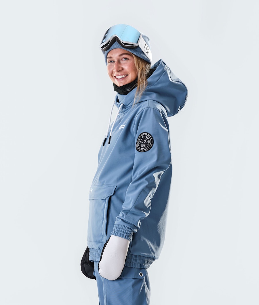 Dope Wylie W 10k Women's Snowboard Jacket Capital Blue Steel
