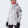 Dope Wylie W 10k Women's Snowboard Jacket Light Grey