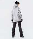 Wylie W 10k Snowboard Jacket Women Capital Light Grey Renewed