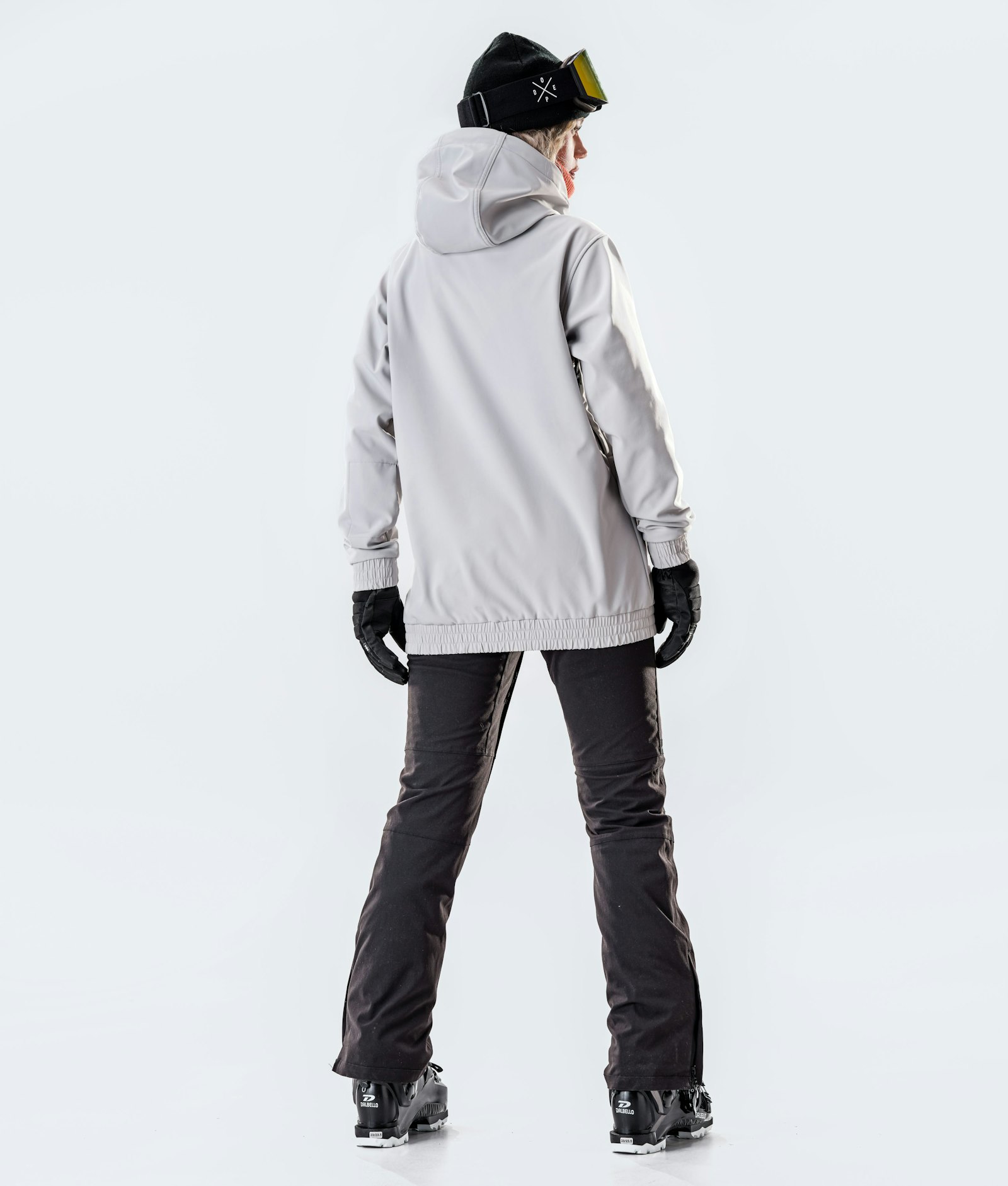 Wylie W 10k Ski Jacket Women Capital Light Grey