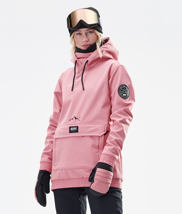 Dope Wylie W 10k Snowboard jas Dames Patch Pink