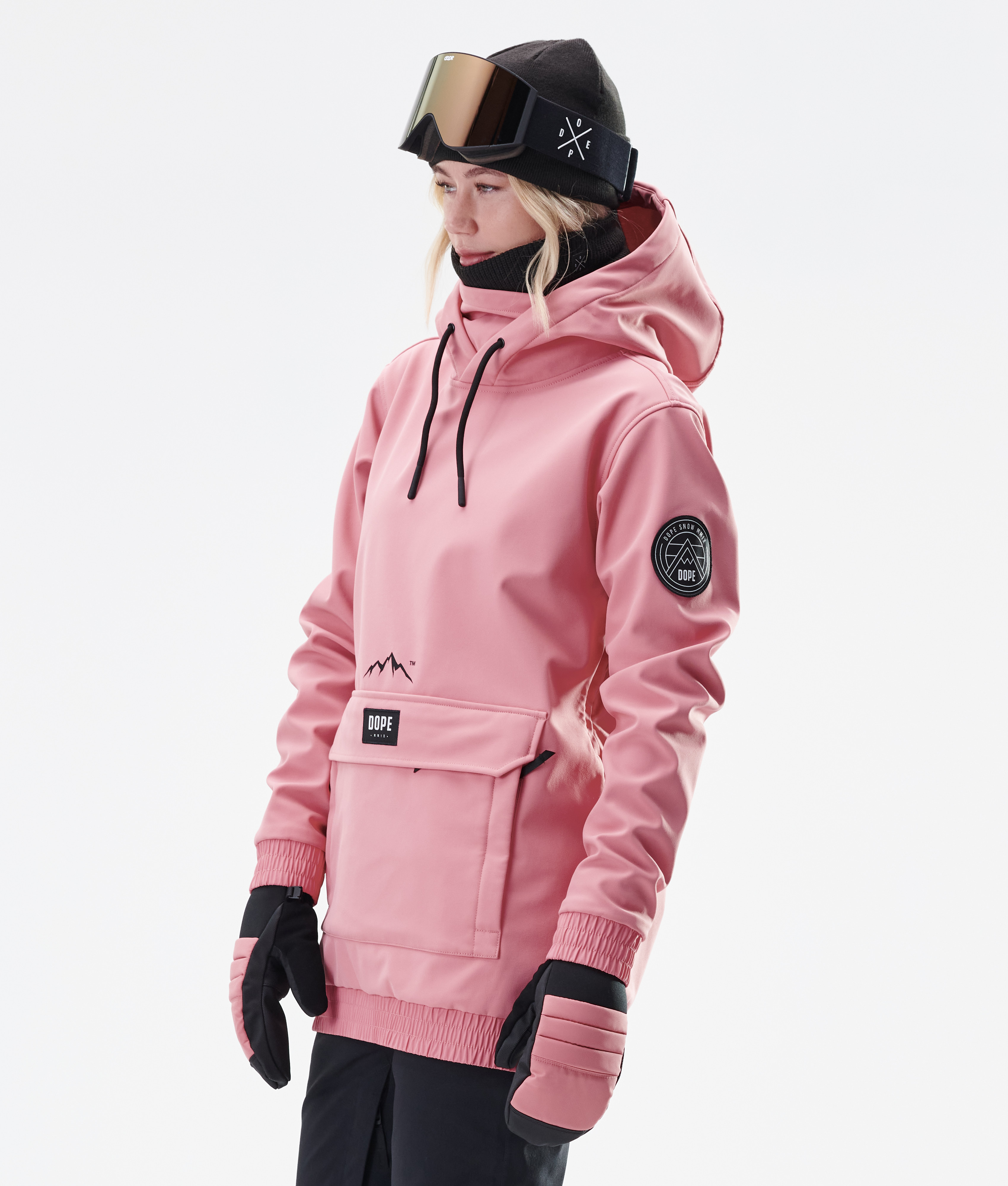 pink snowboard jacket