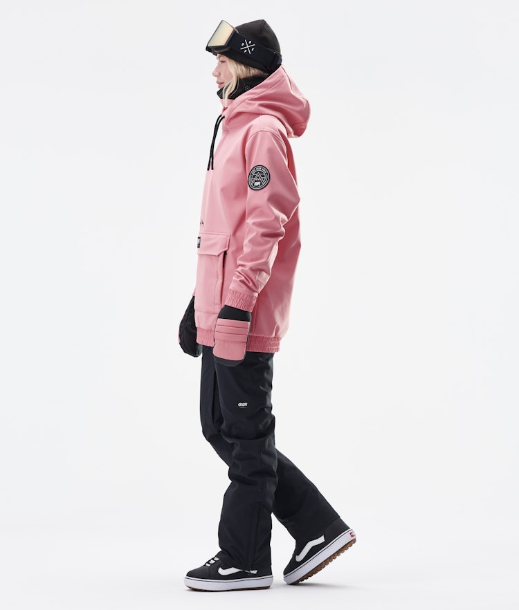 Wylie W 10k Snowboard Jacket Women Patch Pink, Image 7 of 8