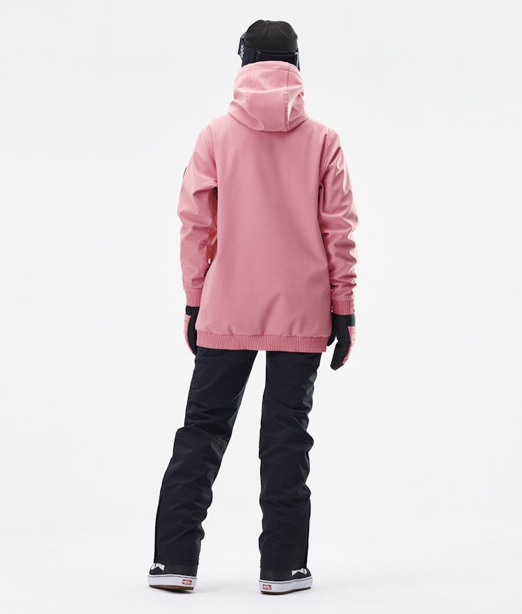 Dope Wylie W 10k Snowboard Jacket Women Patch Pink