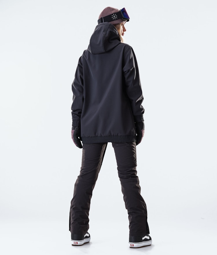 Wylie W 10k Snowboard Jacket Women Patch Black, Image 7 of 7