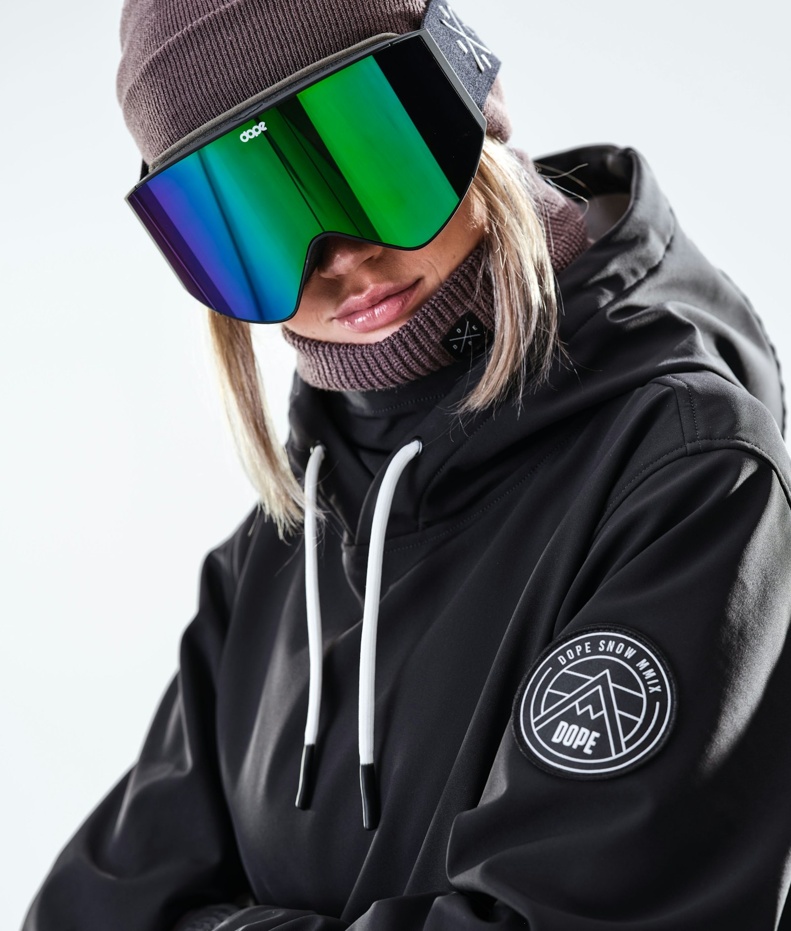 Dope Wylie W 10k Ski Jacket Women Patch Black