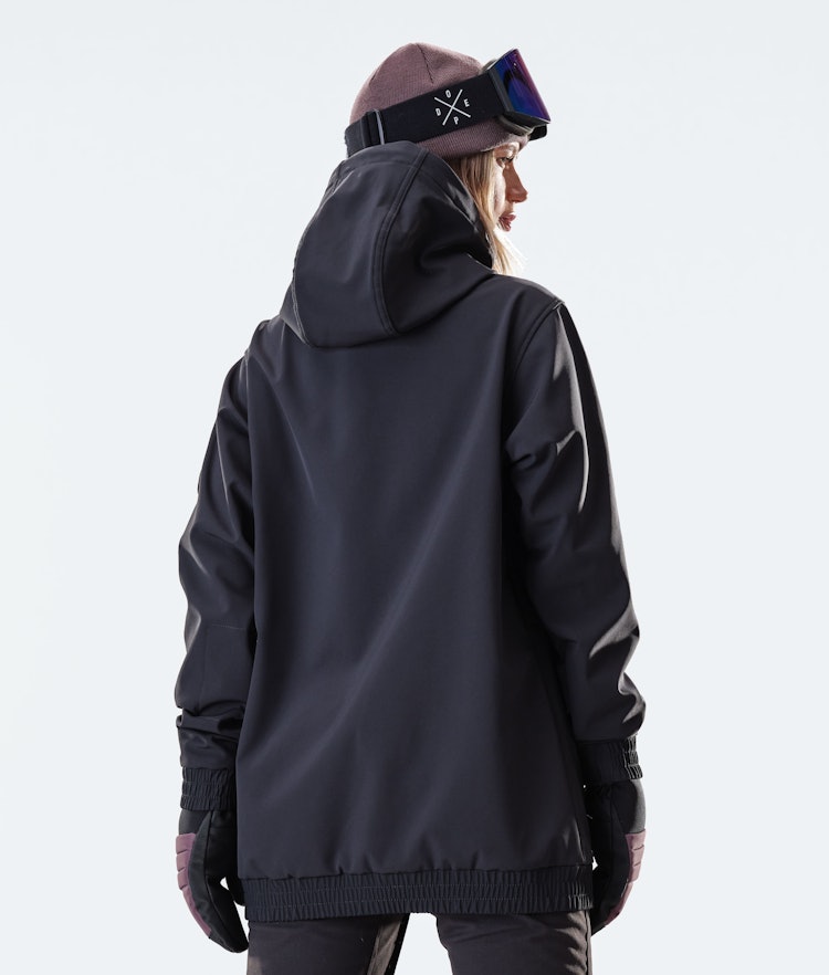 Wylie W 10k Ski Jacket Women Patch Black, Image 4 of 7