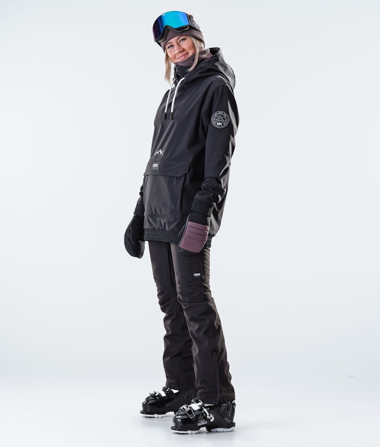 Wylie W 10k Ski Jacket Women Patch Black, Image 6 of 7