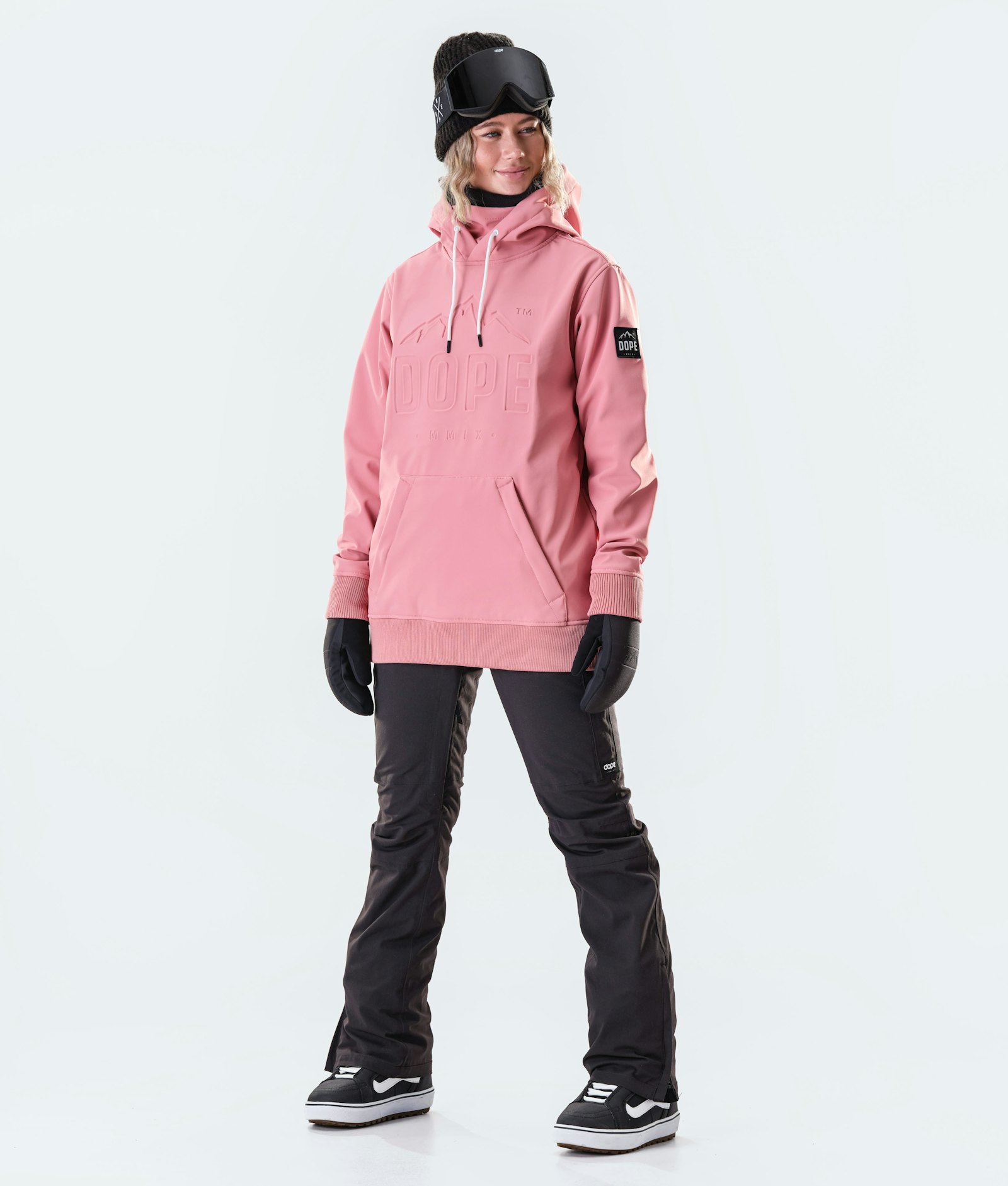 Dope Yeti W 10k Snowboardjakke Dame EMB Pink