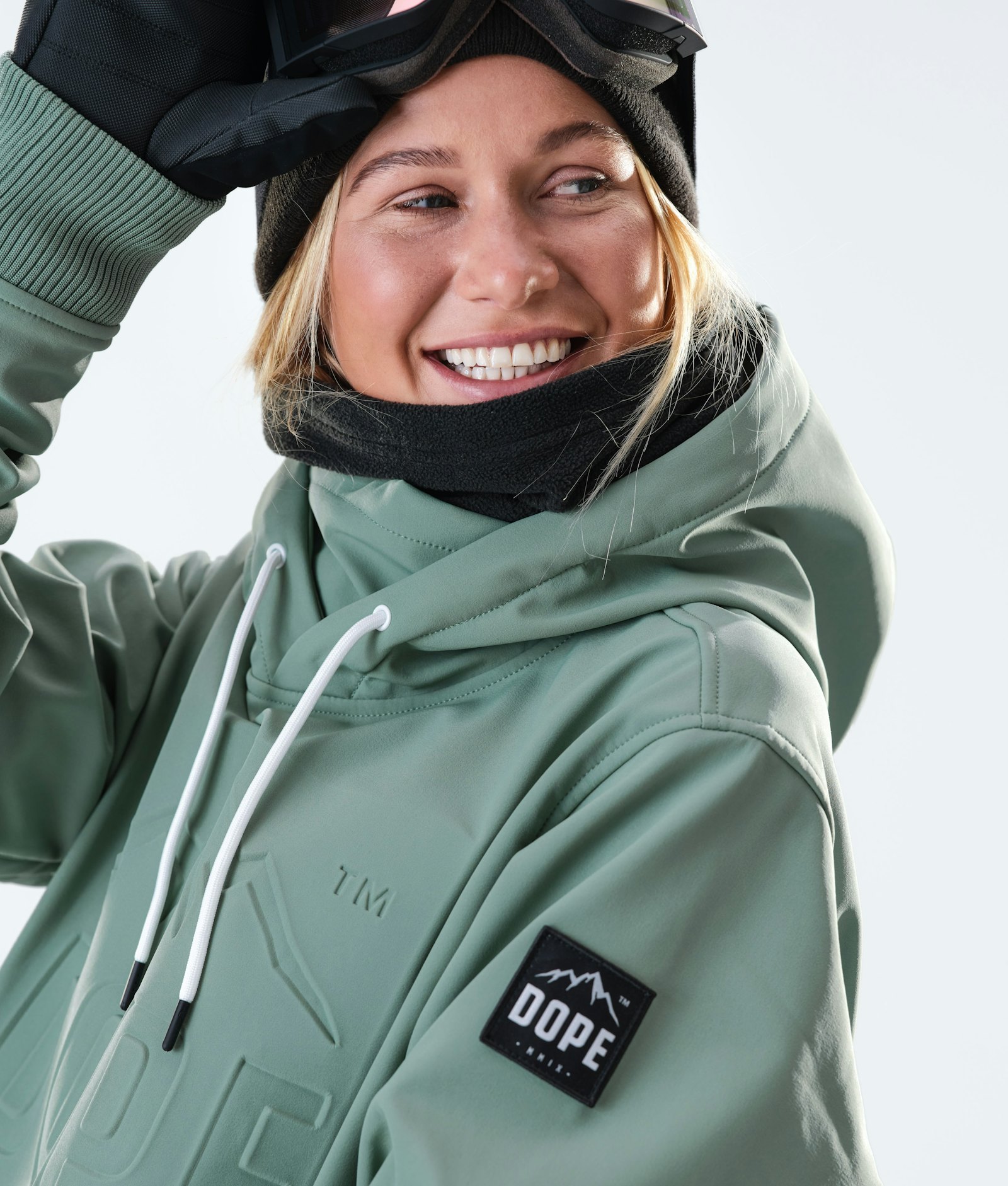 Yeti W 10k Snowboardjakke Dame EMB Faded Green