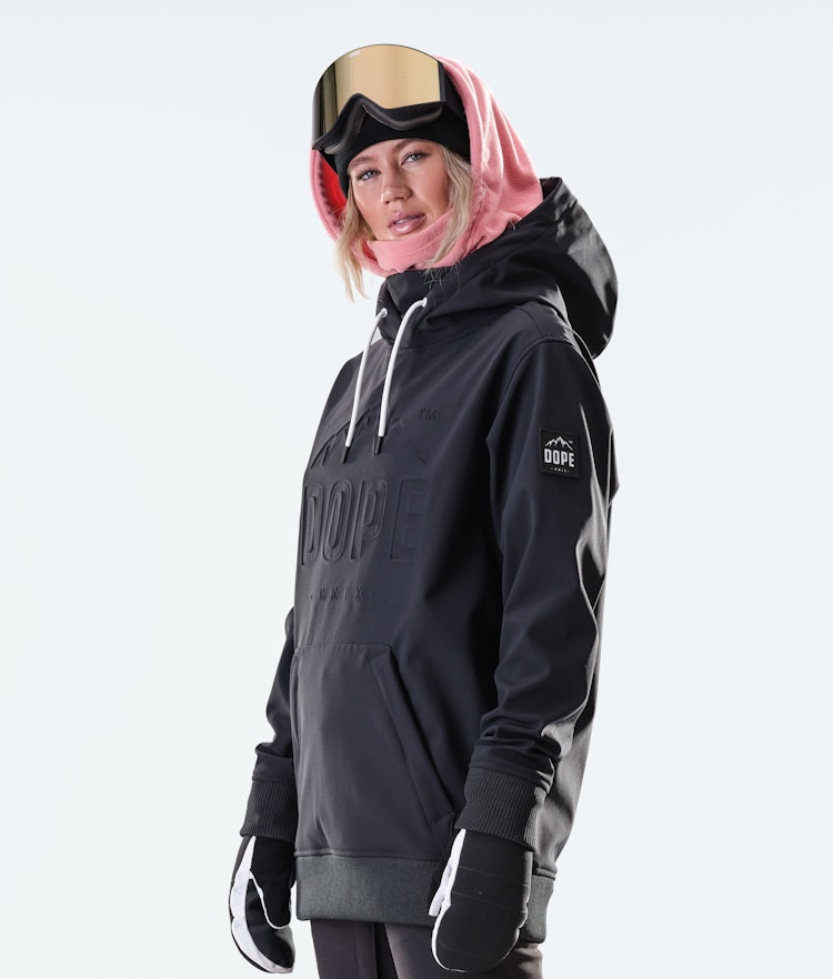 Dope Yeti W 10k Veste de Ski Femme EMB Black
