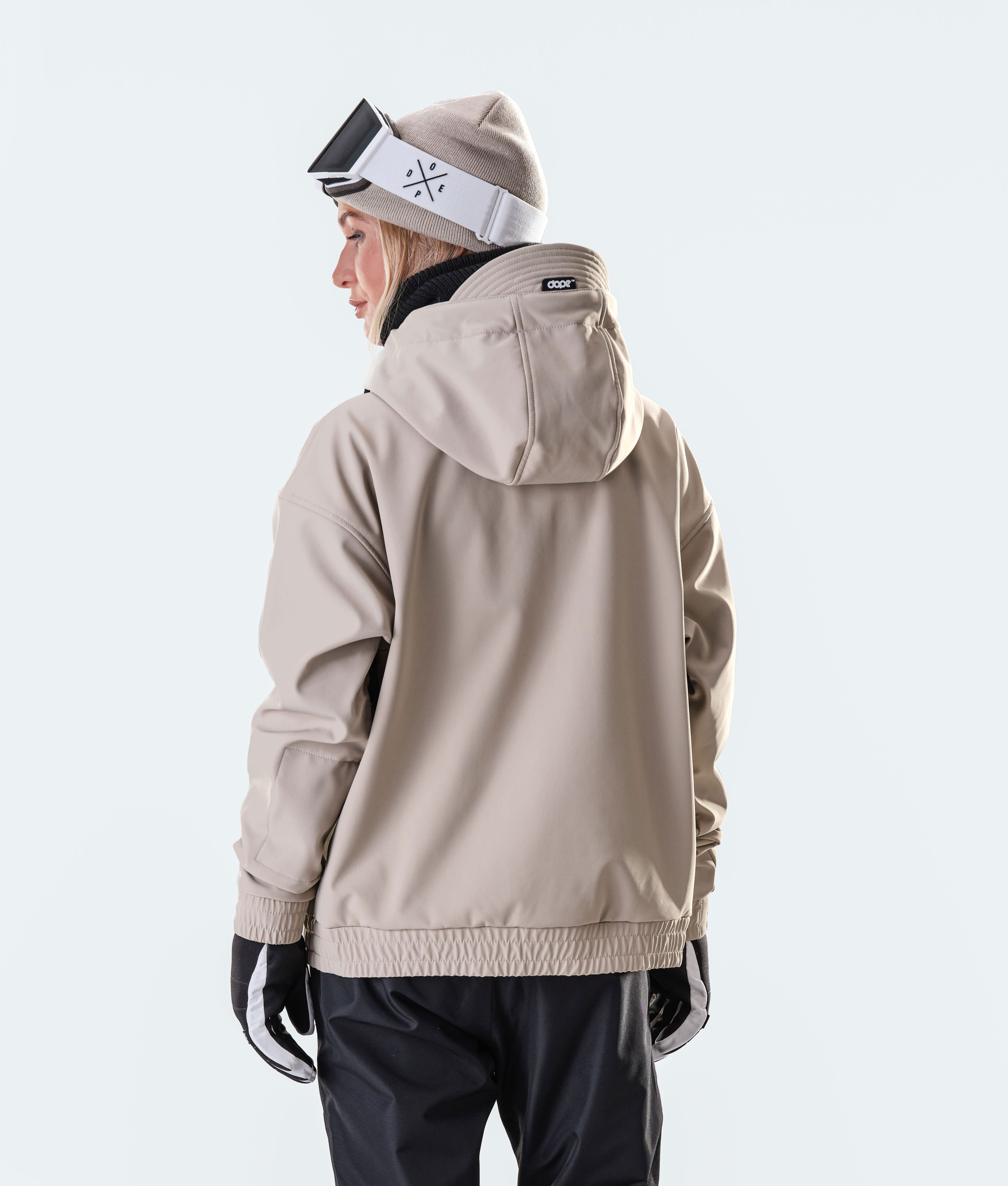 beige snowboard jacket