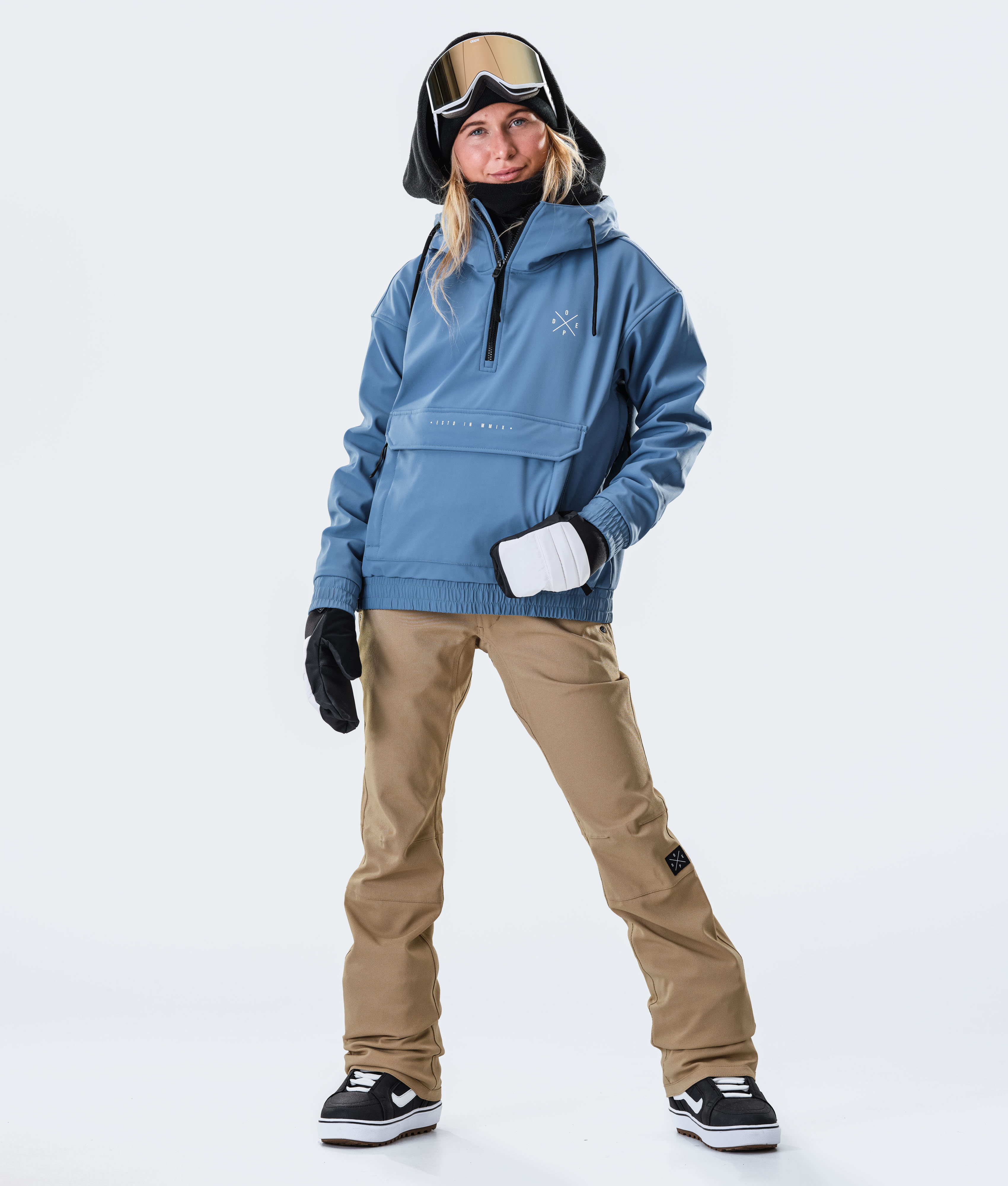 Dope Cyclone W 2020 Snowboard Jacket Women Blue Steel | Dopesnow.com