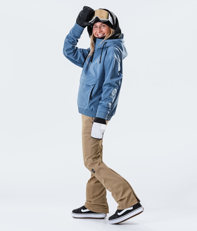 Cyclone W 2020 Snowboard Jacket Women Blue Steel, Image 6 of 7