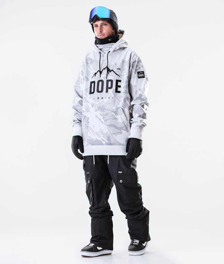Dope Yeti 10k Snowboard Jacket Men Paradise Tucks Camo