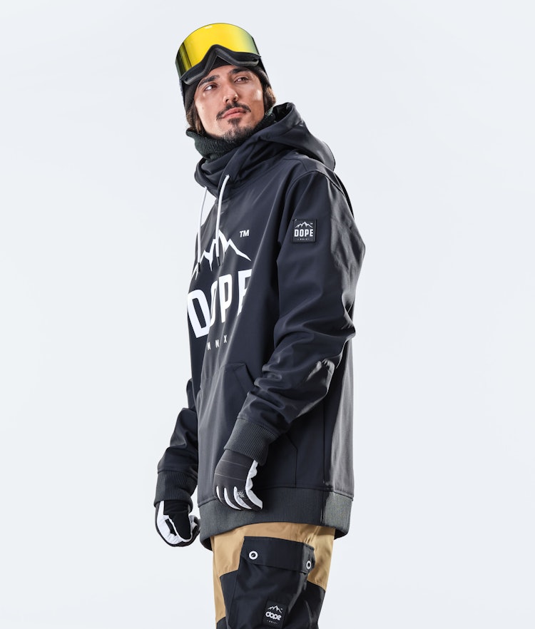 Yeti 10k Snowboard Jacket Men Paradise Black Renewed