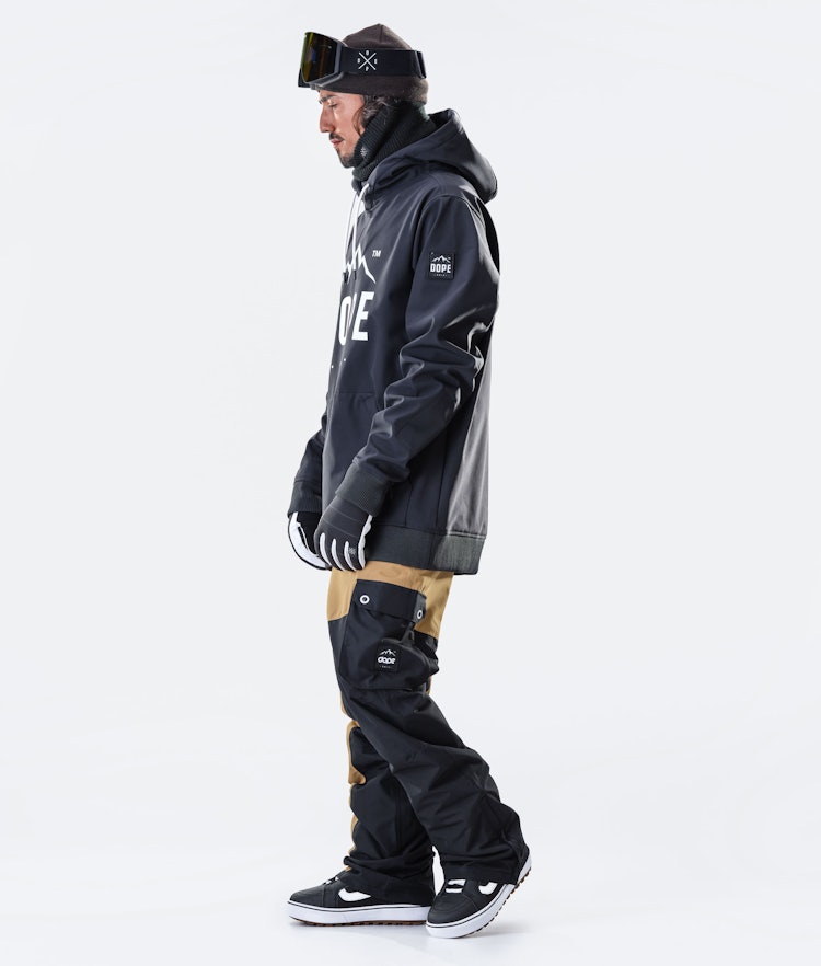 Yeti 10k Snowboard Jacket Men Paradise Black Renewed