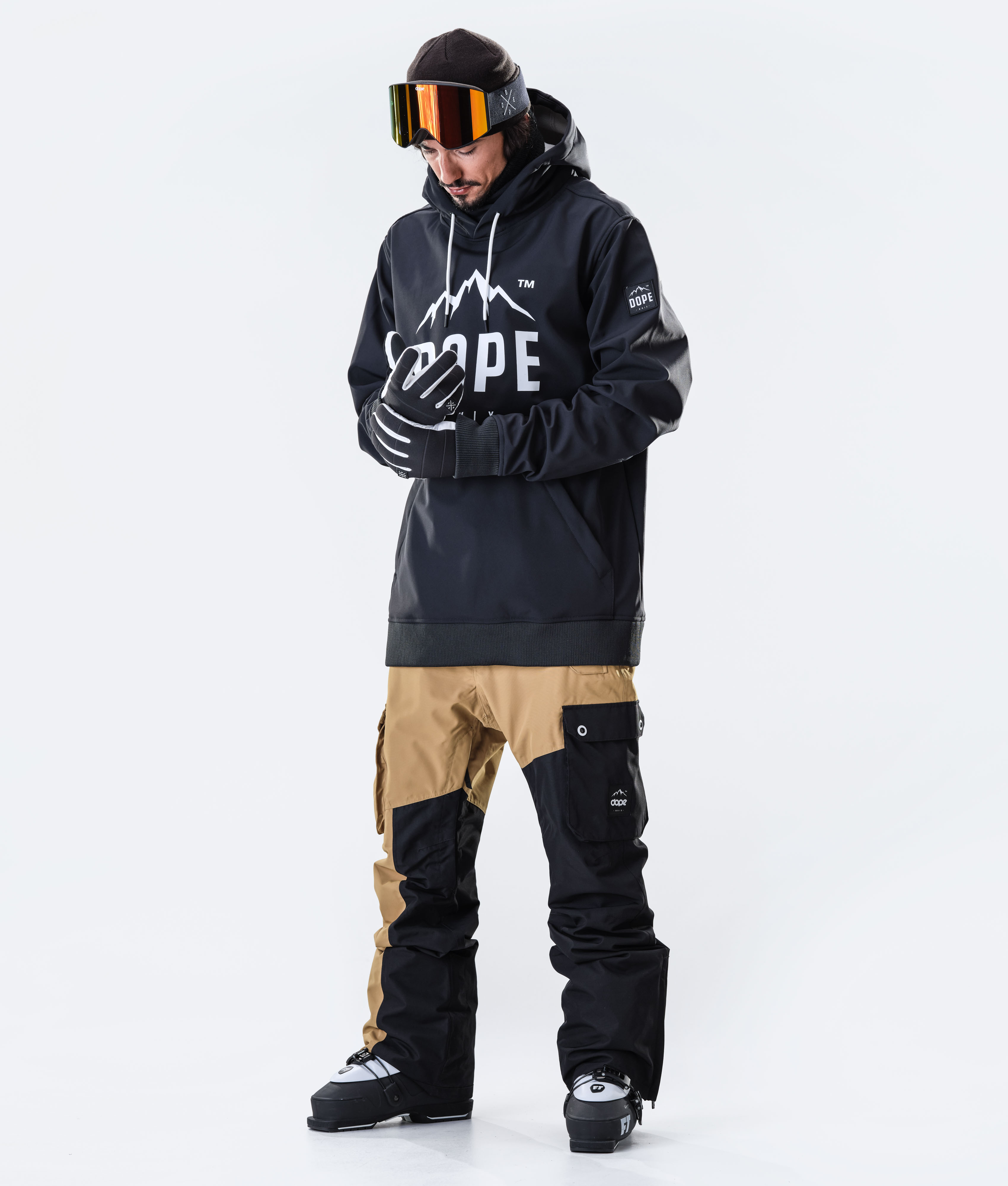 Dope Yeti 10k Ski Jacket Men Paradise Black Ridestore UK