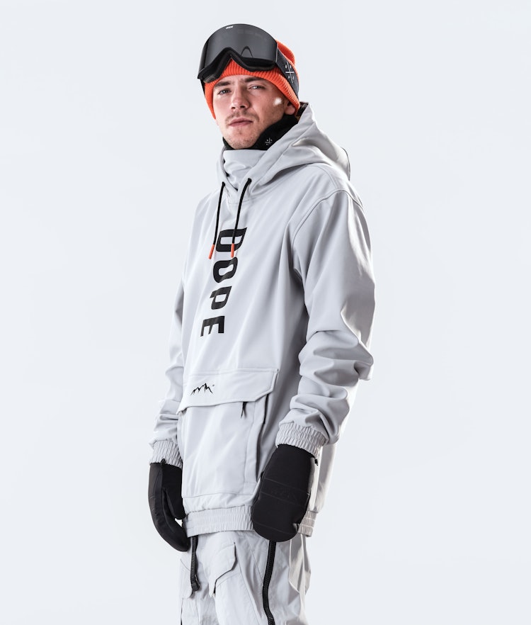 Wylie 10k Veste Snowboard Homme OG Light Grey, Image 4 sur 8