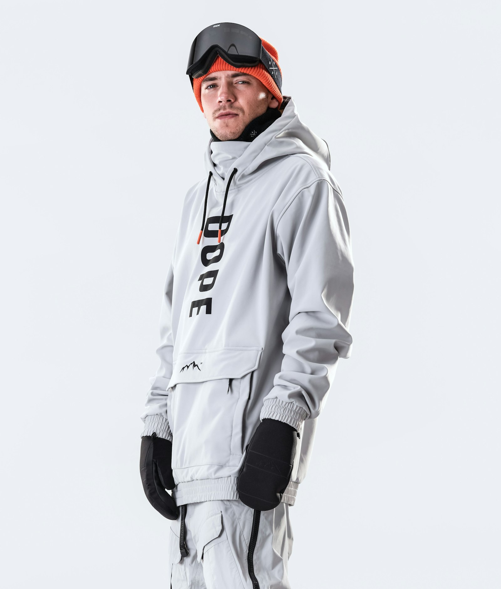Dope Wylie 10k Snowboard Jacket Men OG Light Grey