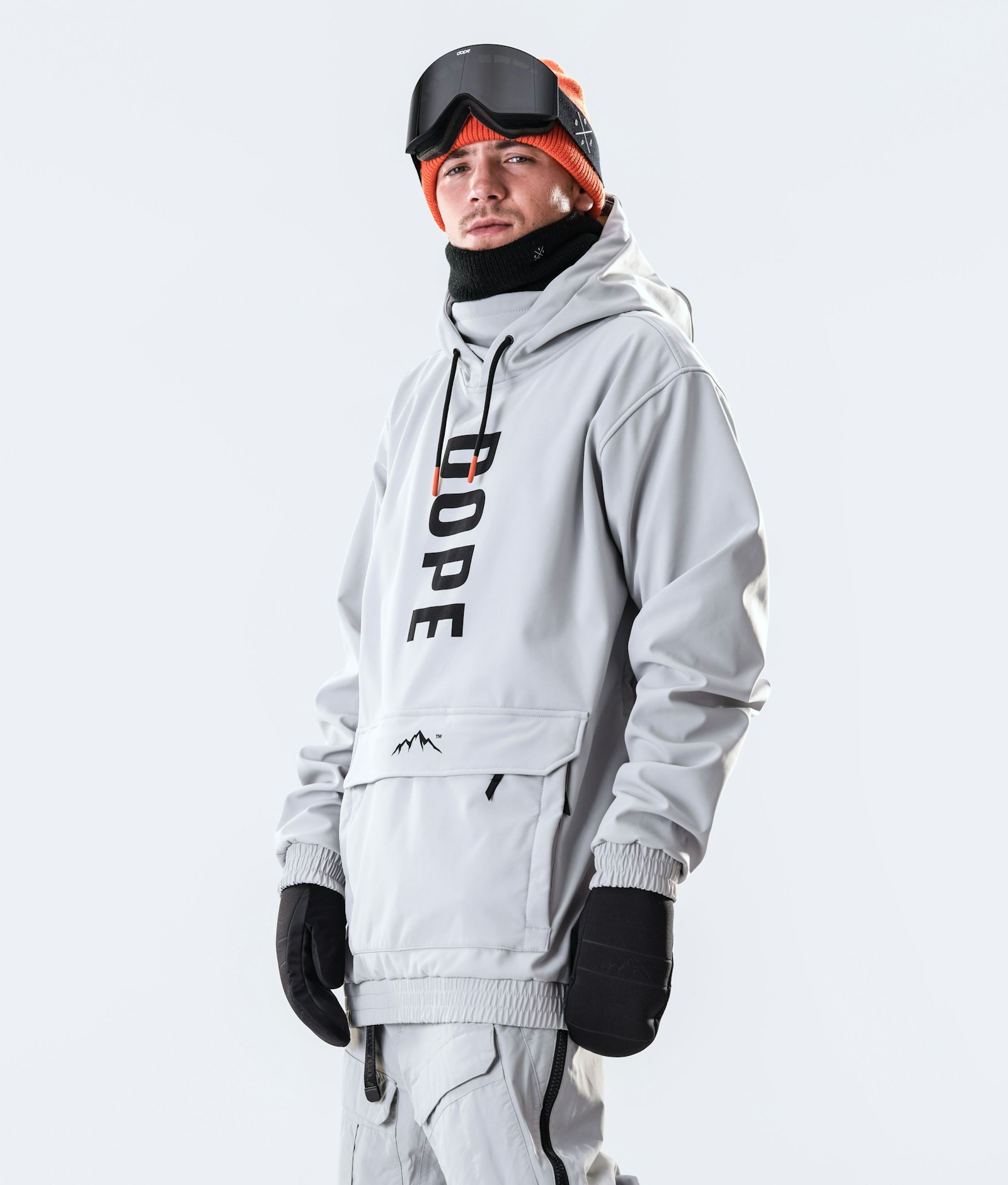 Dope Wylie 10k Veste de Ski Homme OG Light Grey
