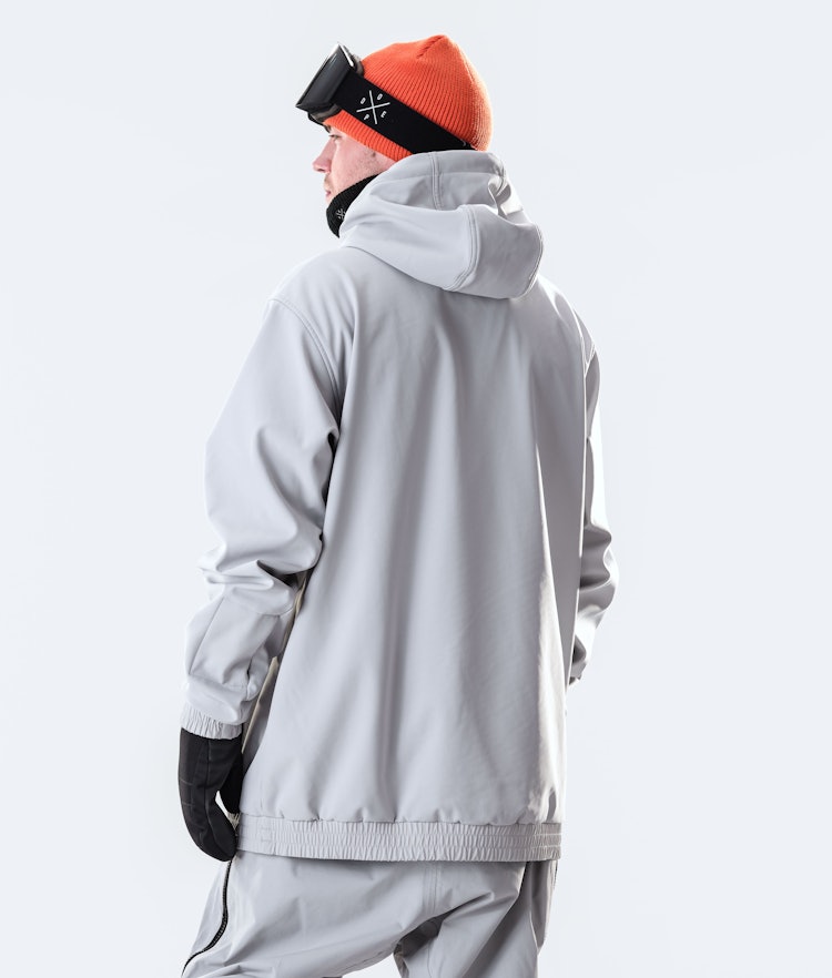 Wylie 10k Ski jas Heren OG Light Grey, Afbeelding 5 van 8