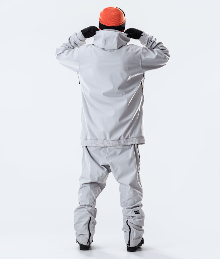 Wylie 10k Ski Jacket Men OG Light Grey, Image 8 of 8