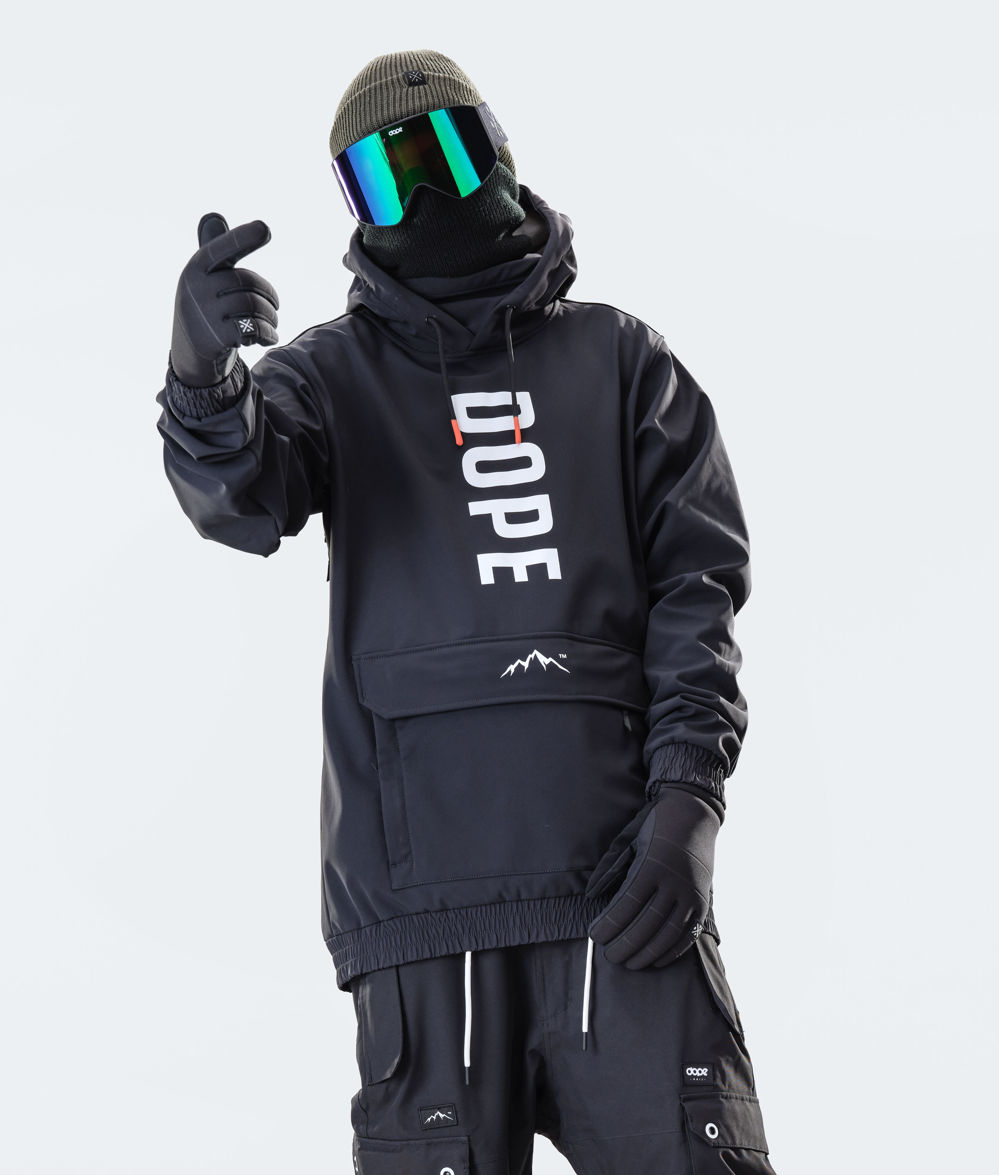 Dope Wylie Snowboard Jacket Black