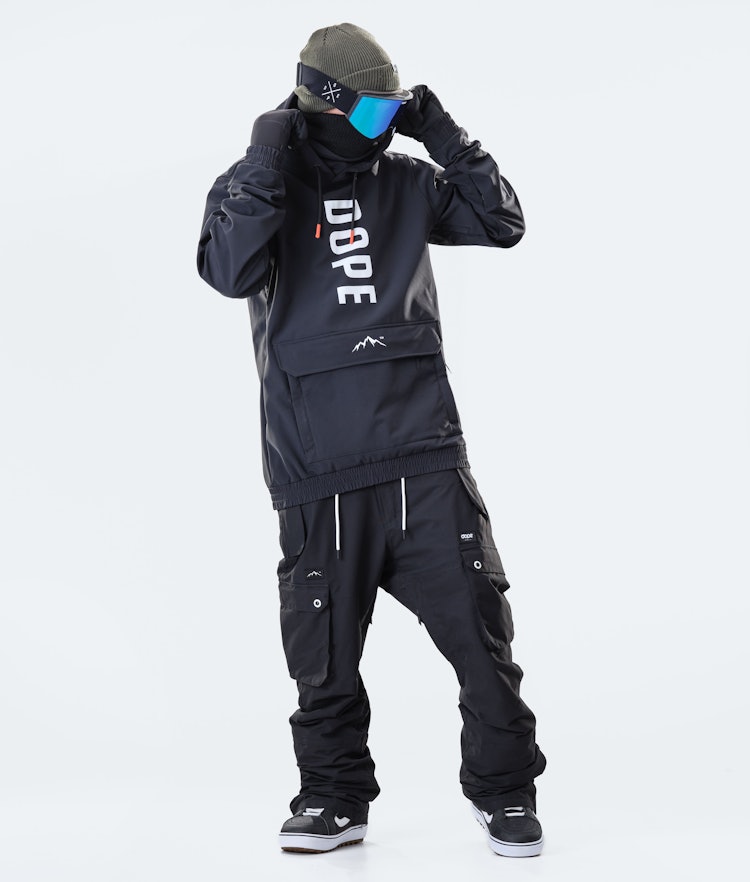 Dope Wylie 10k Giacca Snowboard Uomo OG Black