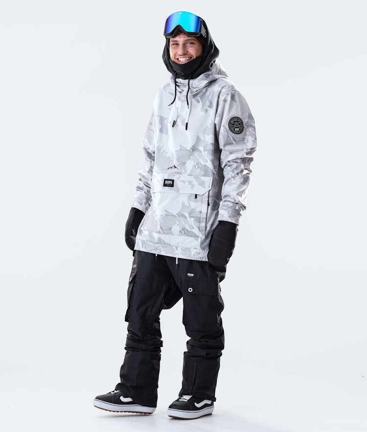 Wylie 10k Veste Snowboard Homme Patch Tucks Camo, Image 7 sur 9
