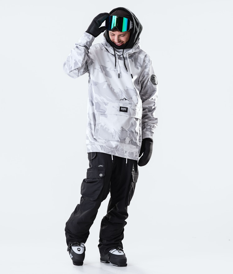 Wylie 10k Ski Jacket Men Patch Tucks Camo