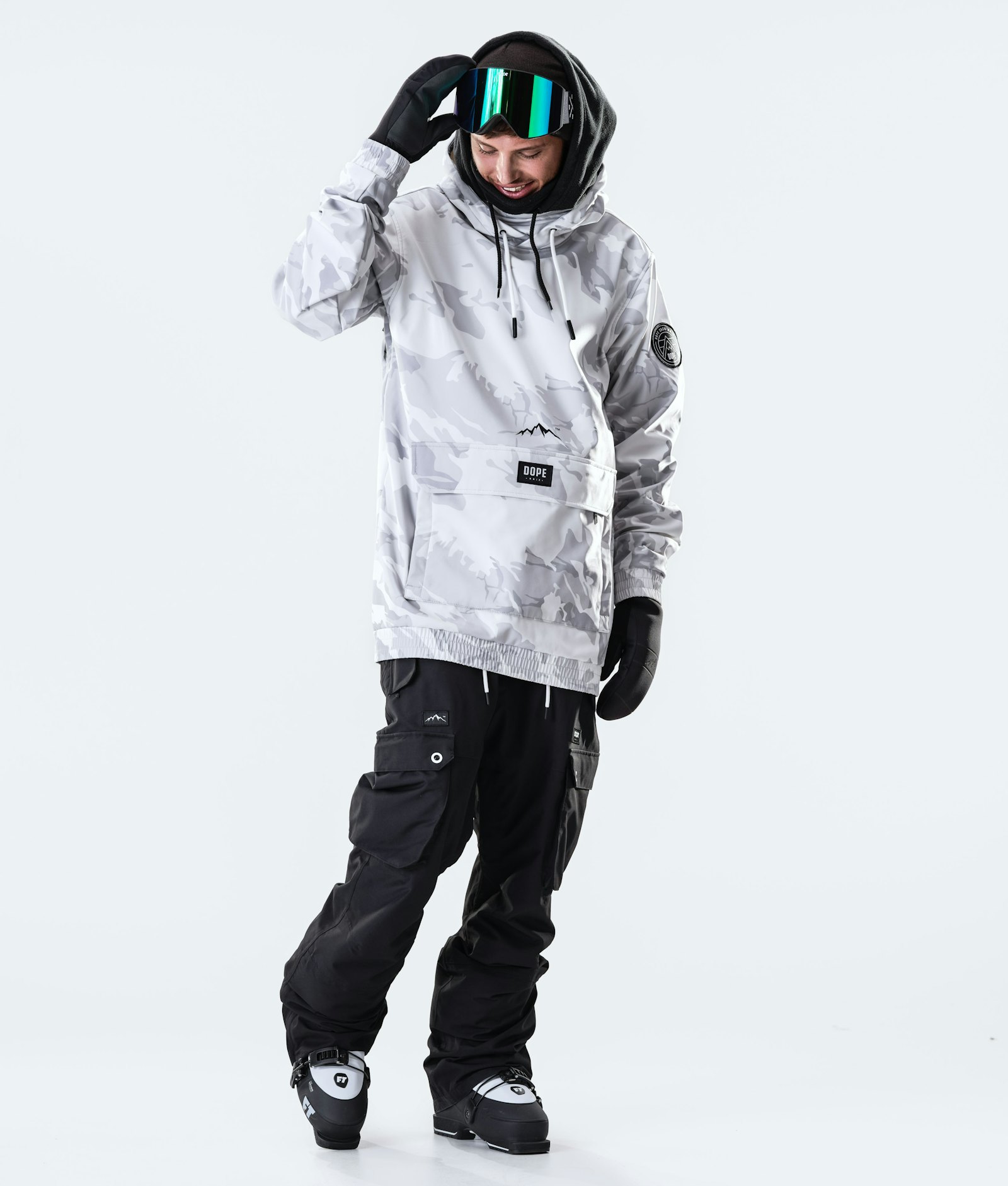 Wylie 10k Manteau Ski Homme Patch Tucks Camo