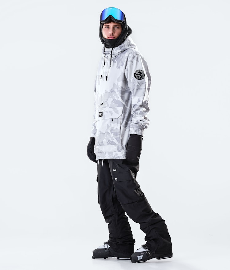 Wylie 10k Ski Jacket Men Patch Tucks Camo, Image 8 of 9