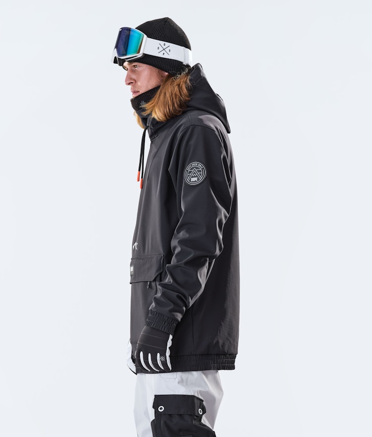 Wylie 10k Snowboard Jacket Men Patch Black, Image 5 of 9