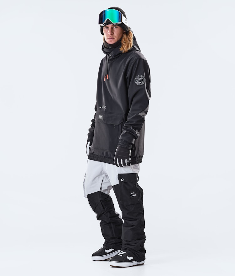 Wylie 10k Snowboard Jacket Men Patch Black, Image 8 of 9