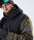 Wylie 10k Snowboard Jacket Men Patch Black/Olive Green, Image 3 of 9