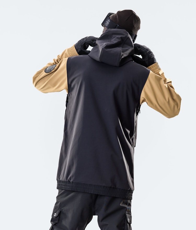 Wylie 10k Snowboard Jacket Men Patch Black/Gold, Image 3 of 3